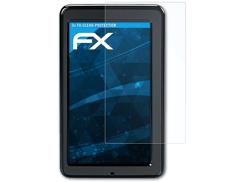 Displayschutz(für Garmin nüvi 3x ATFOLIX 2595) FX-Clear
