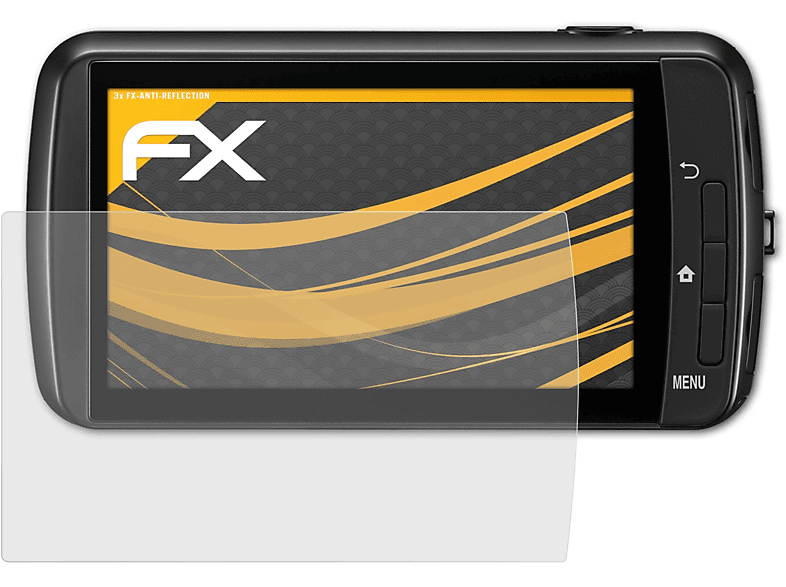 ATFOLIX 3x FX-Antireflex Displayschutz(für Nikon Coolpix S800c)