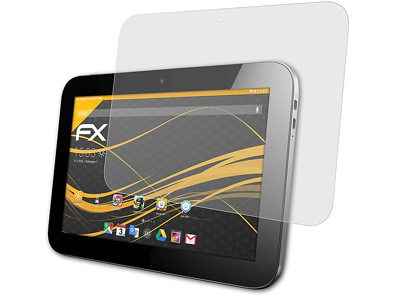 ATFOLIX 2x FX-Antireflex Displayschutz(für Lenovo IdeaTab A2109A)