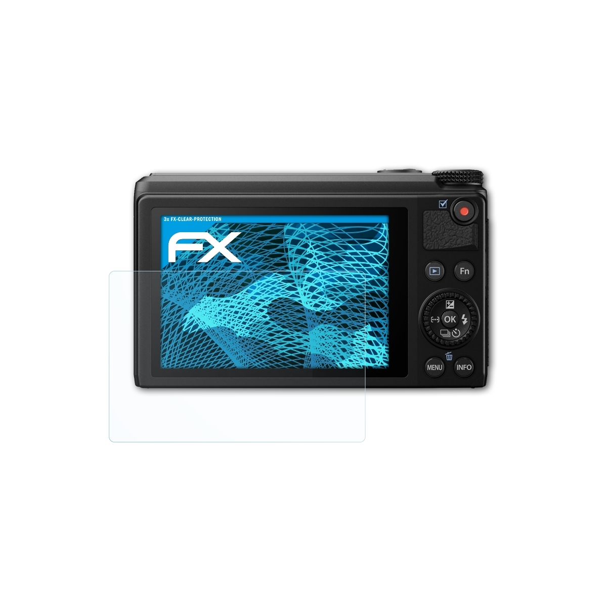 FX-Clear 3x Displayschutz(für ATFOLIX Olympus XZ-10)