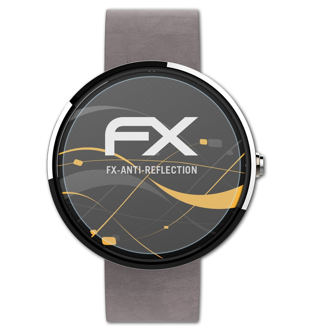 ATFOLIX 3x FX-Antireflex Motorola mm)) Displayschutz(für Moto (46 360 2.Generation