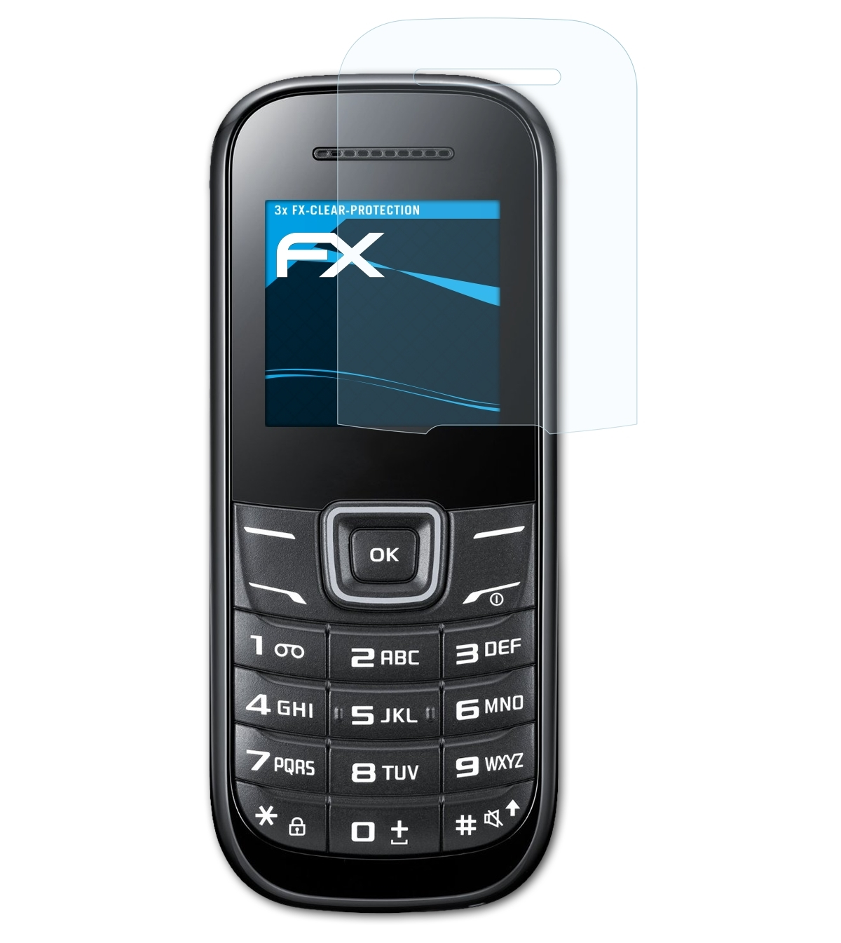 ATFOLIX 3x E1200) Samsung Displayschutz(für FX-Clear