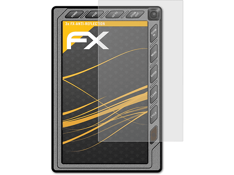 ATFOLIX 3x FX-Antireflex Displayschutz(für AvMap V) EKP