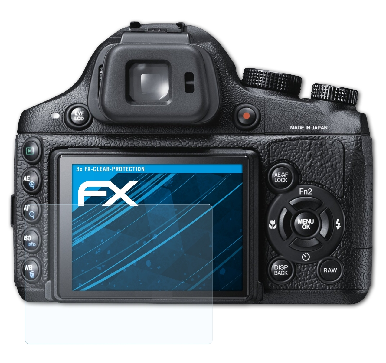 Fujifilm Displayschutz(für ATFOLIX 3x X-S1) FX-Clear