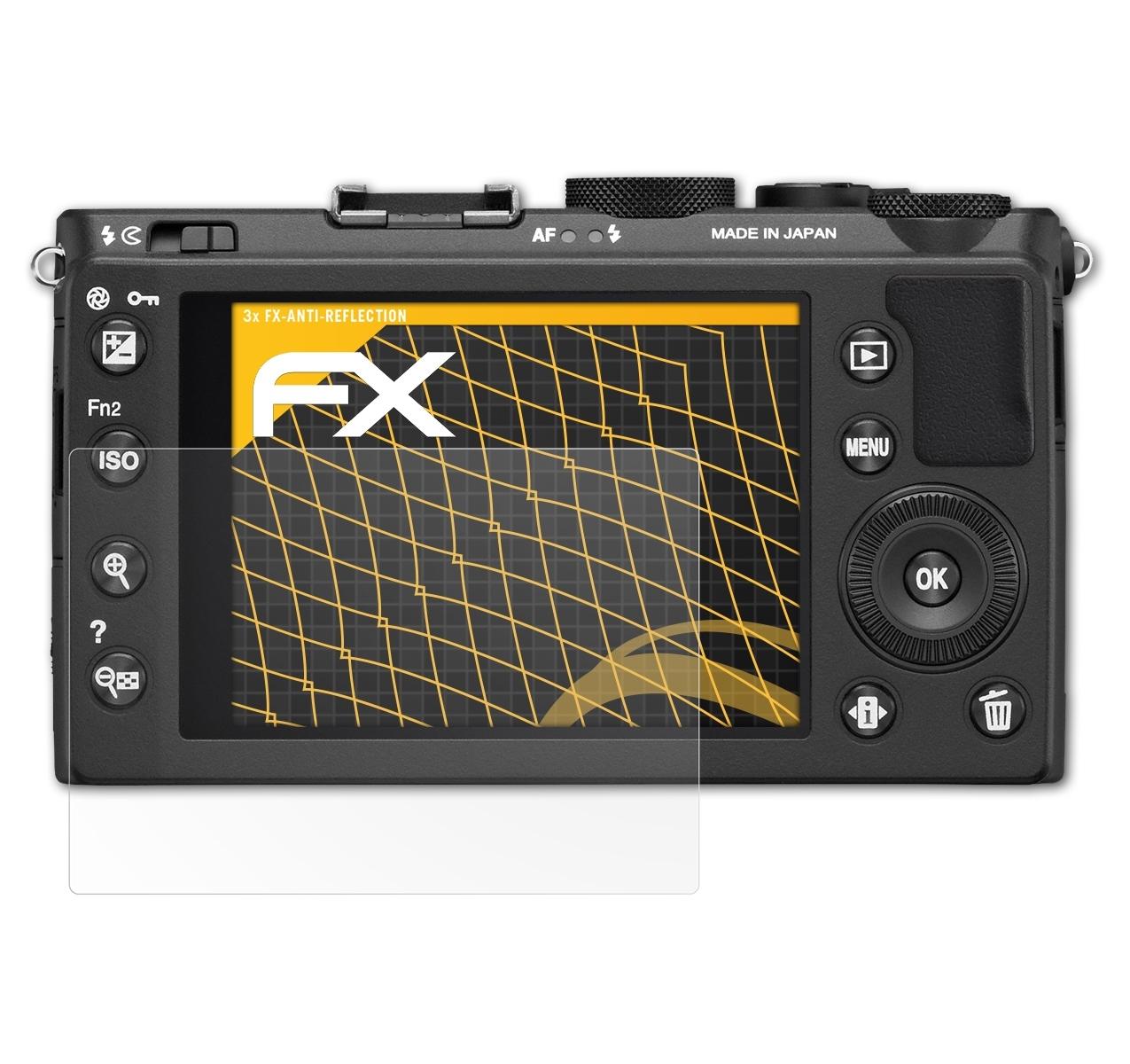 ATFOLIX 3x Nikon FX-Antireflex A) Coolpix Displayschutz(für