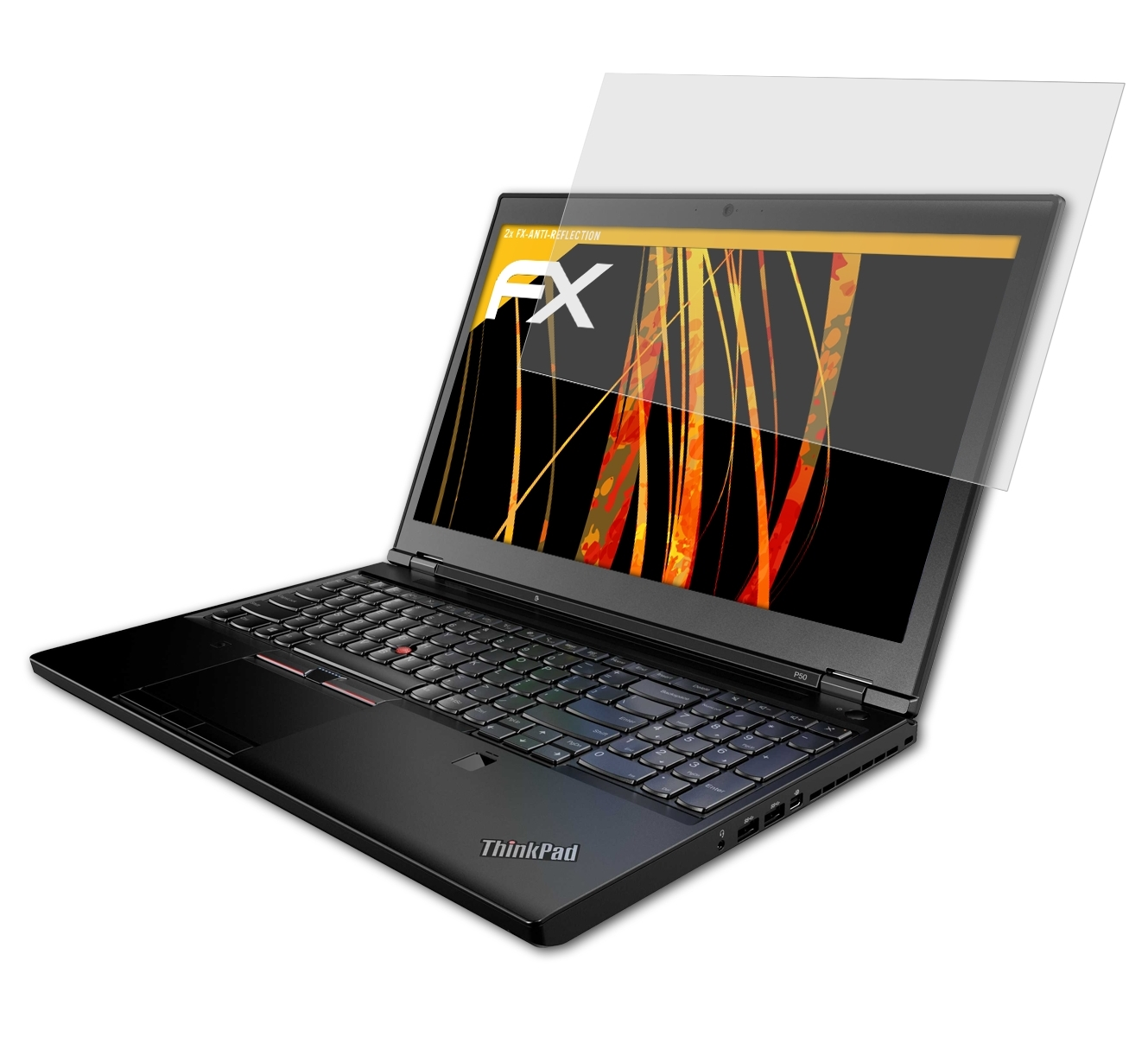 ThinkPad Lenovo 2x P50) Displayschutz(für ATFOLIX FX-Antireflex