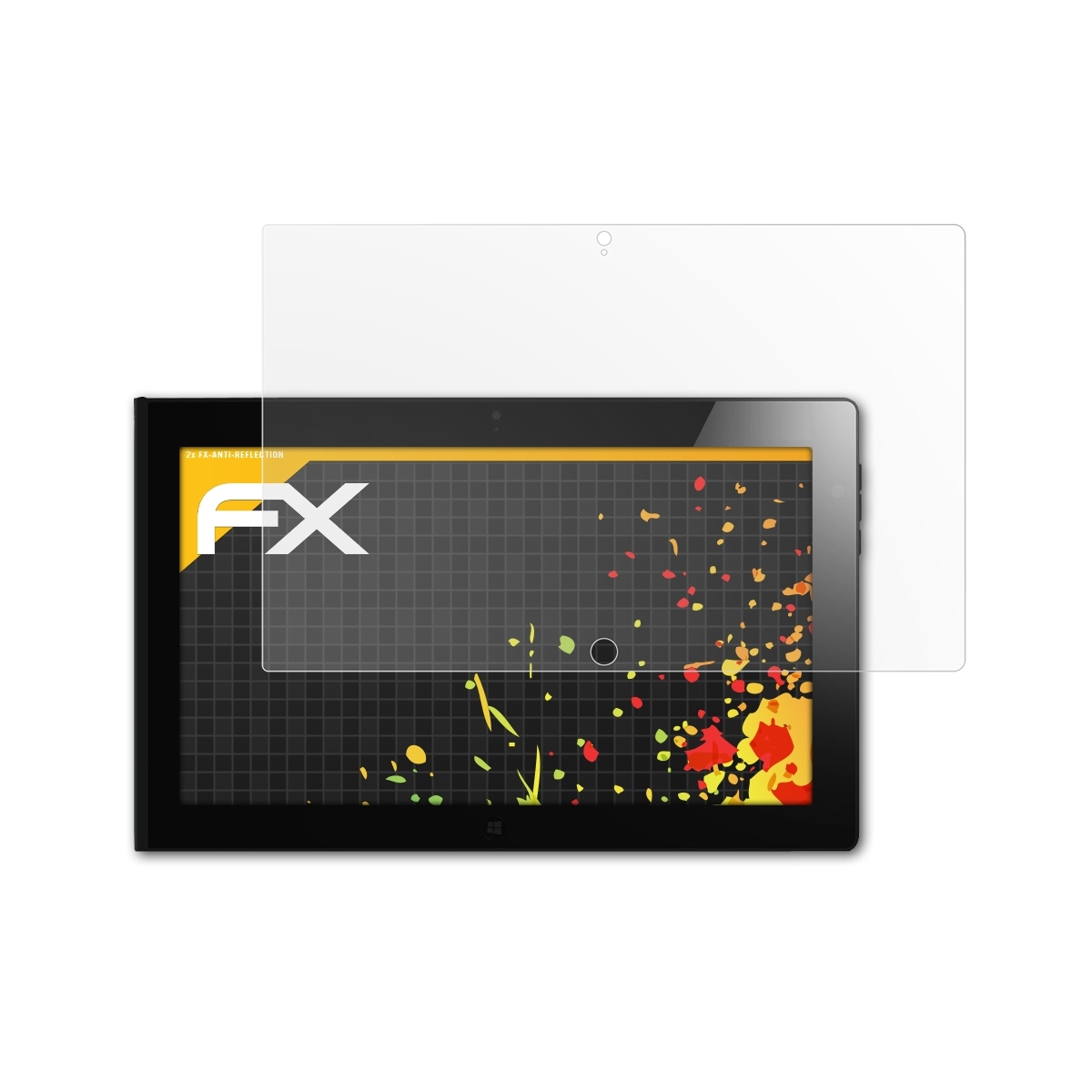 ATFOLIX 2x Tablet 2) ThinkPad Displayschutz(für FX-Antireflex Lenovo