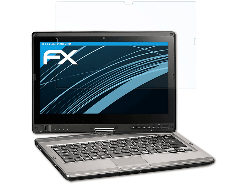 ATFOLIX 2x Fujitsu Displayschutz(für T902) FX-Clear Lifebook