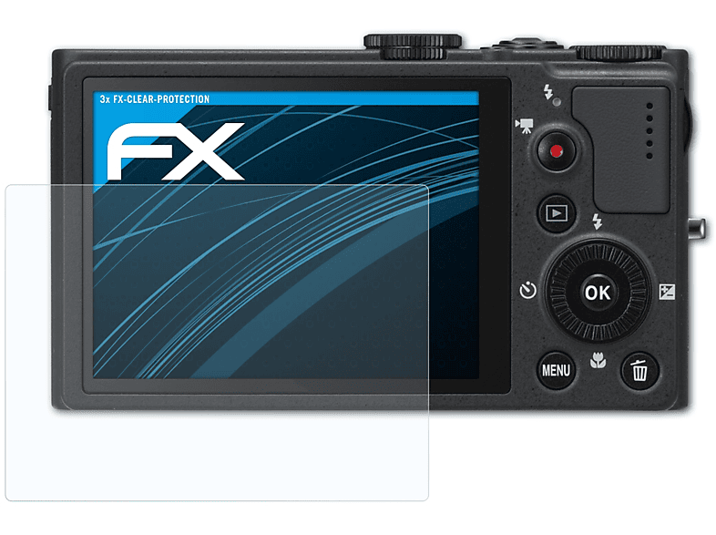 Displayschutz(für ATFOLIX Coolpix P310) FX-Clear Nikon 3x