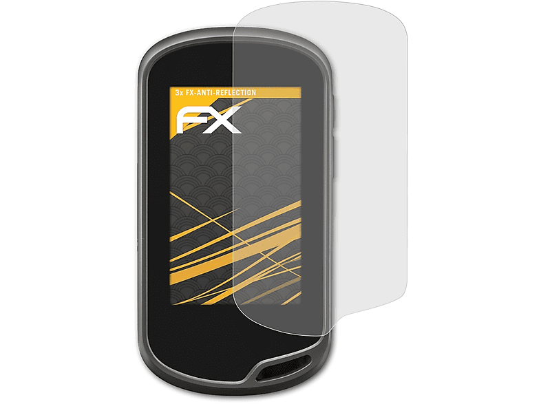 ATFOLIX 3x FX-Antireflex Displayschutz(für Garmin 650t) Oregon