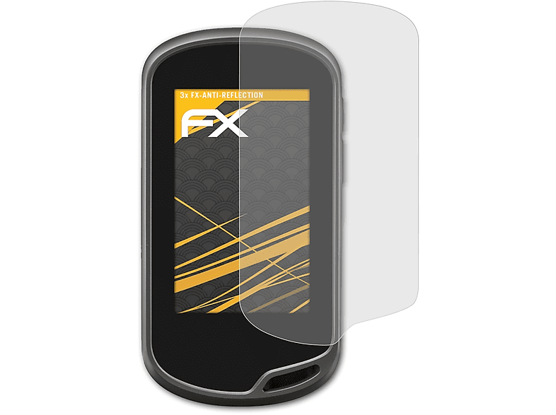 Displayschutz(für 3x Garmin Oregon ATFOLIX 650t) FX-Antireflex