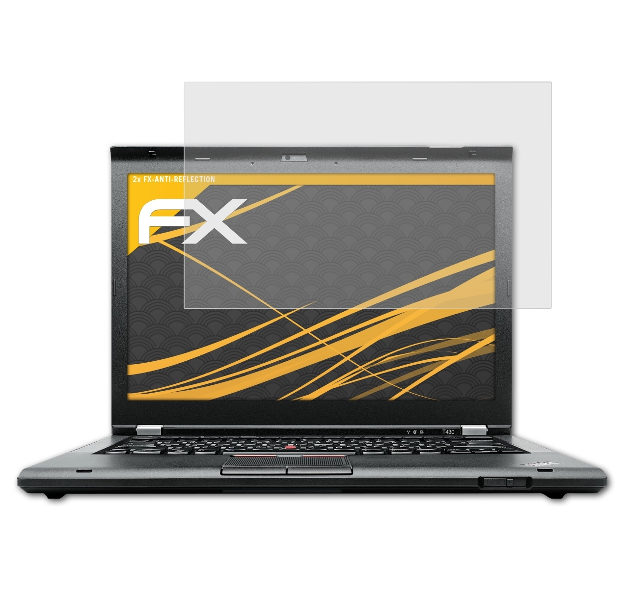 ATFOLIX ThinkPad Lenovo Displayschutz(für 2x FX-Antireflex T430)