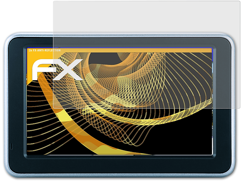 ATFOLIX 3x FX-Antireflex Displayschutz(für Garmin nüvi 2460)