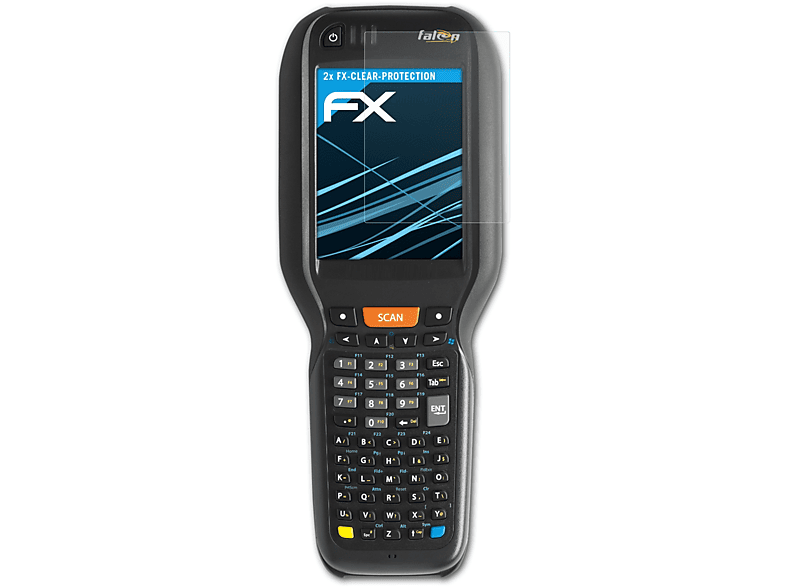 ATFOLIX 2x FX-Clear Displayschutz(für Datalogic Falcon X3)