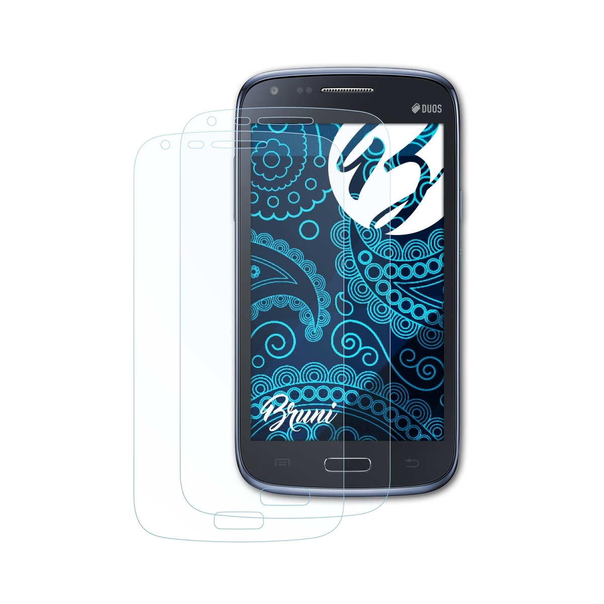 Core (GT-i8260)) BRUNI Schutzfolie(für 2x Basics-Clear Galaxy Samsung