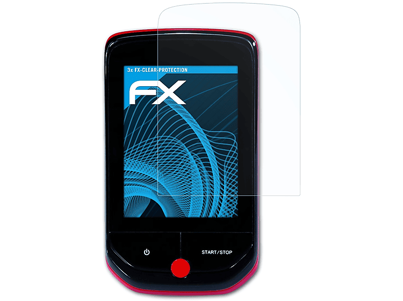 ATFOLIX 3x FX-Clear Displayschutz(für Falk Pantera 32 / 32+)