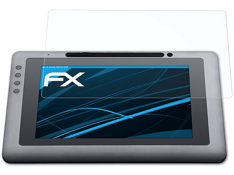 ATFOLIX 2x FX-Clear Displayschutz(für Wacom DTU-1031)