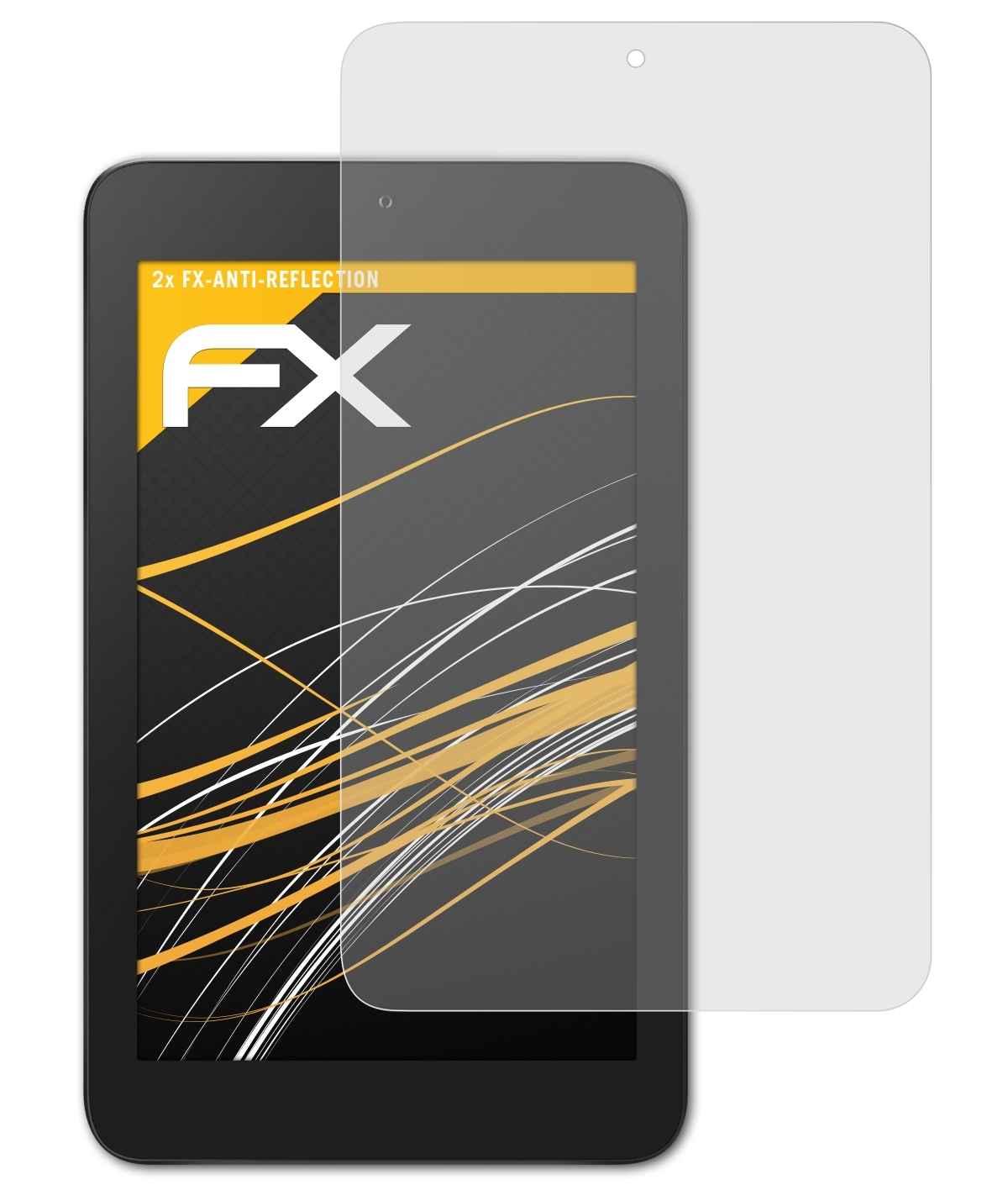 (M80TA)) Displayschutz(für FX-Antireflex Asus 8 VivoTab ATFOLIX Note 2x