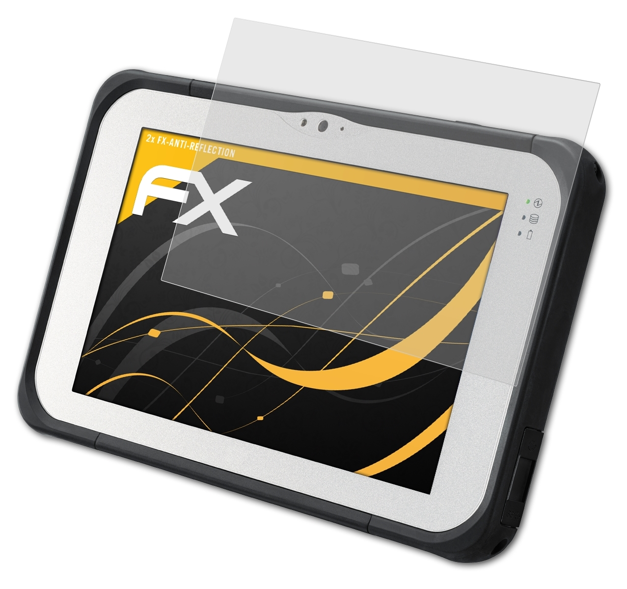 ATFOLIX 2x FX-Antireflex Displayschutz(für / Panasonic FZ-B2) ToughPad FZ-M1