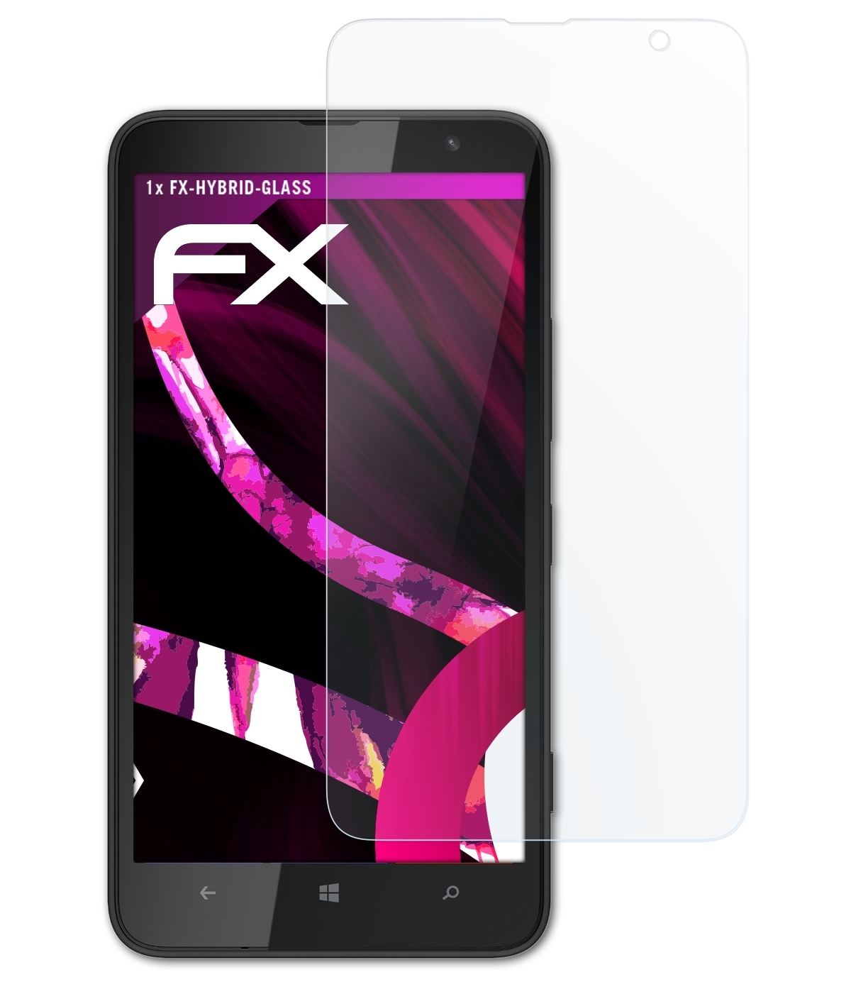 Lumia ATFOLIX Schutzglas(für 1320) FX-Hybrid-Glass Nokia