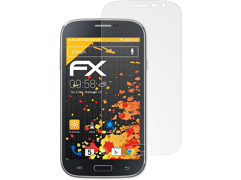 ATFOLIX 3x FX-Antireflex Grand Neo) Galaxy Displayschutz(für Samsung