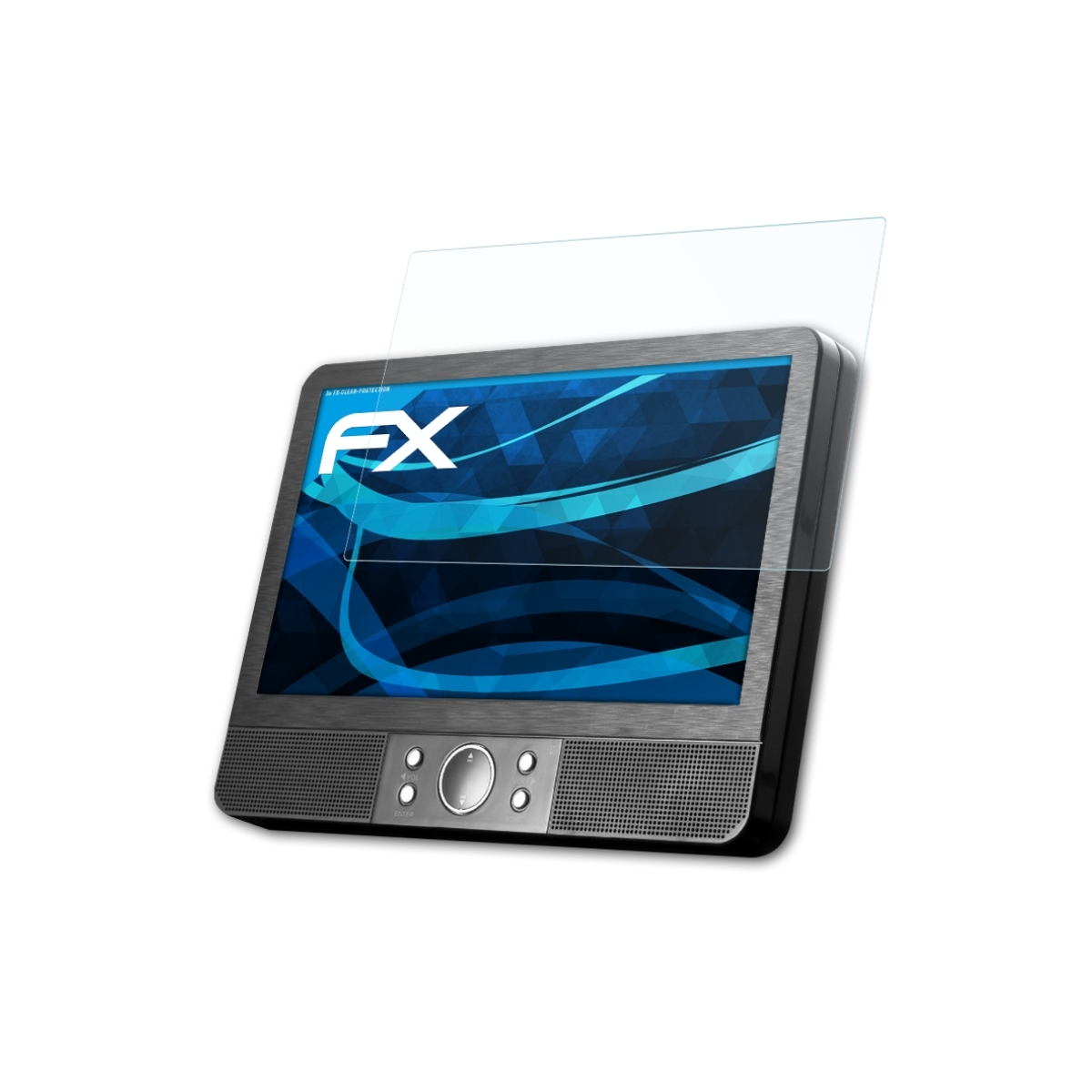 ATFOLIX 3x Displayschutz(für Lenco 403) MES FX-Clear