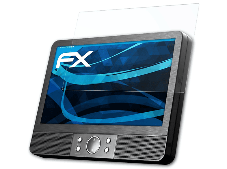 ATFOLIX 3x FX-Clear 403) MES Displayschutz(für Lenco