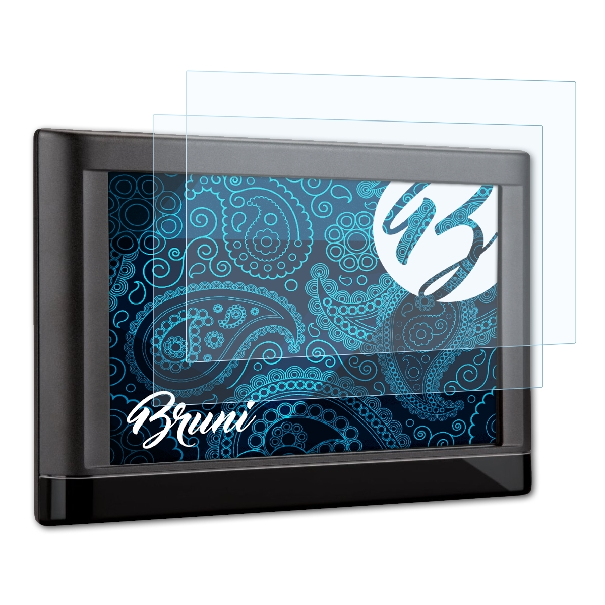 BRUNI 2x Basics-Clear Schutzfolie(für nüvi 65LMT) Garmin