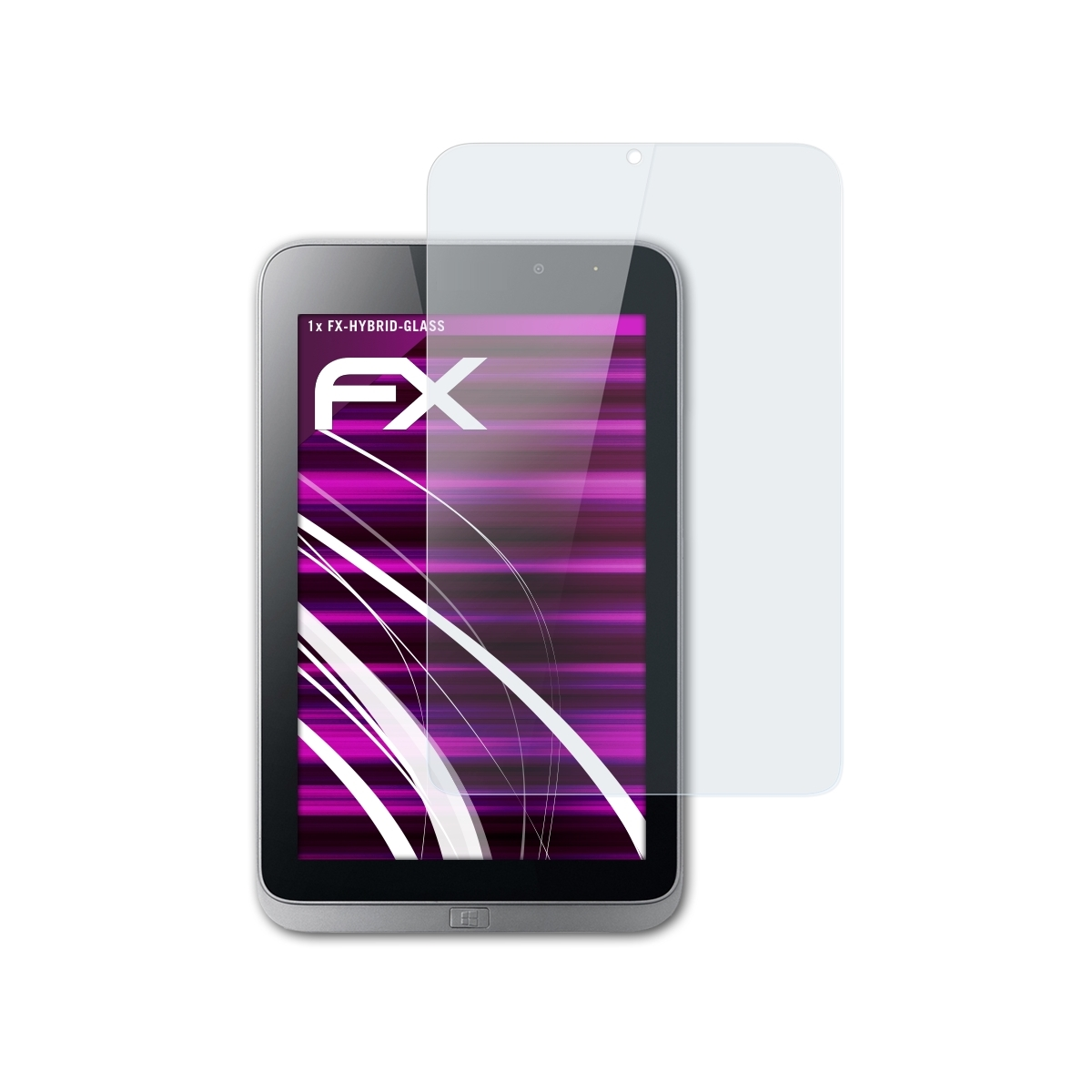 ATFOLIX FX-Hybrid-Glass Schutzglas(für Acer Iconia W3-810)