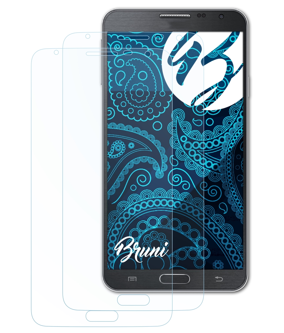 Note Schutzfolie(für 3 2x Galaxy Basics-Clear Neo Samsung BRUNI (SM-N7505))