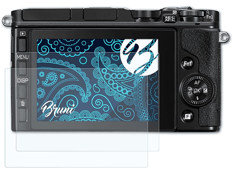 BRUNI 2x Basics-Clear Schutzfolie(für Nikon V3) 1