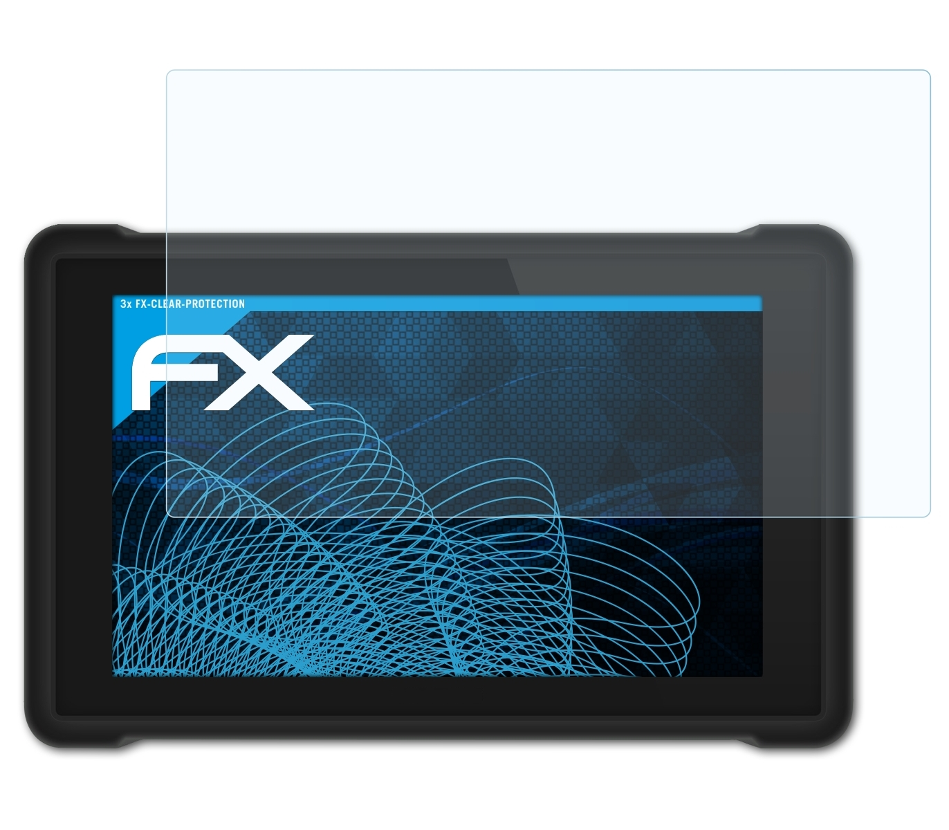 ATFOLIX 3x FX-Clear Displayschutz(für TomTom Bridge)