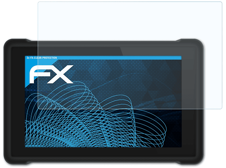 3x FX-Clear ATFOLIX Bridge) TomTom Displayschutz(für