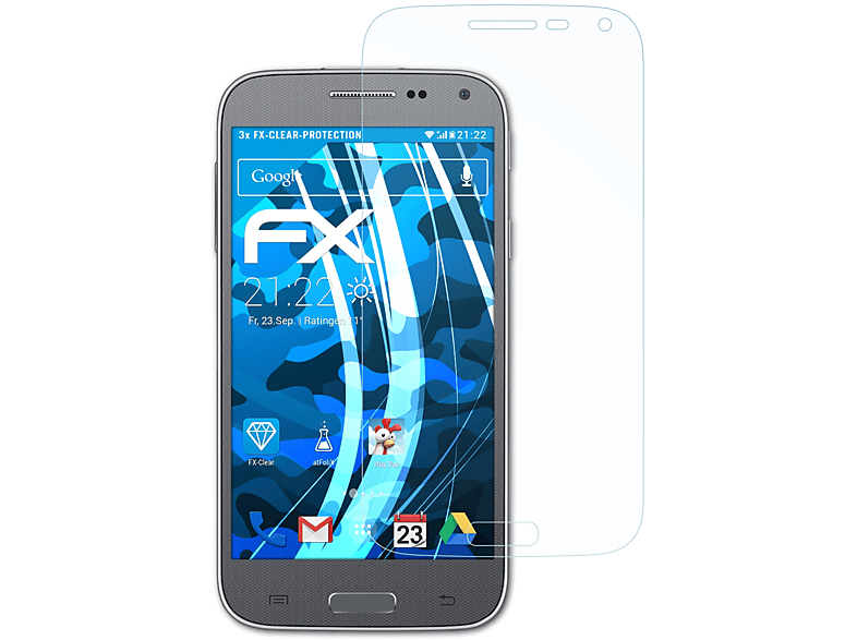 ATFOLIX 3x FX-Clear Displayschutz(für Samsung Beam 2) Galaxy