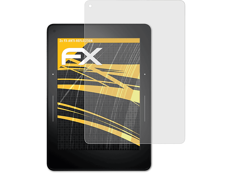 ATFOLIX 2x FX-Antireflex Voyage) Amazon Displayschutz(für Kindle