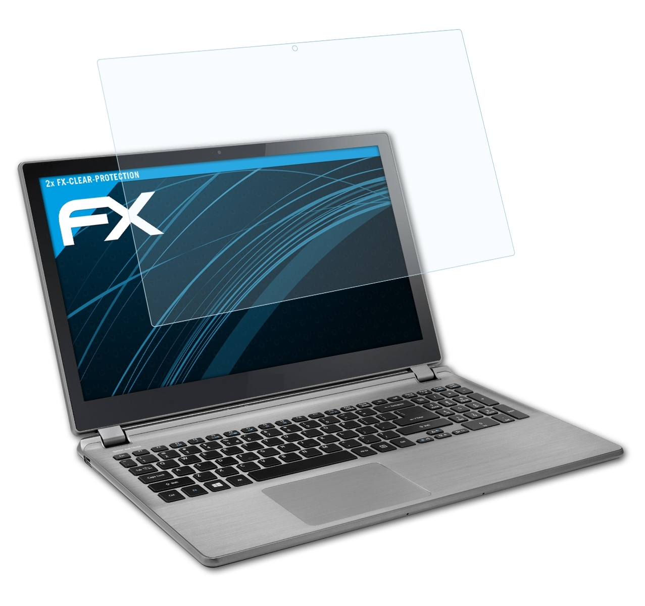 ATFOLIX 2x FX-Clear Displayschutz(für Aspire V5-573PG) Acer