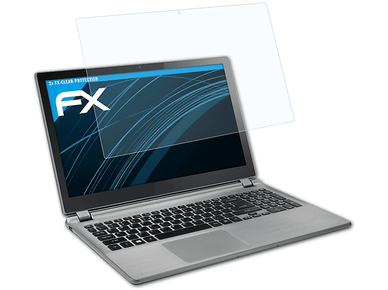 V5-573PG) Acer ATFOLIX Displayschutz(für 2x Aspire FX-Clear