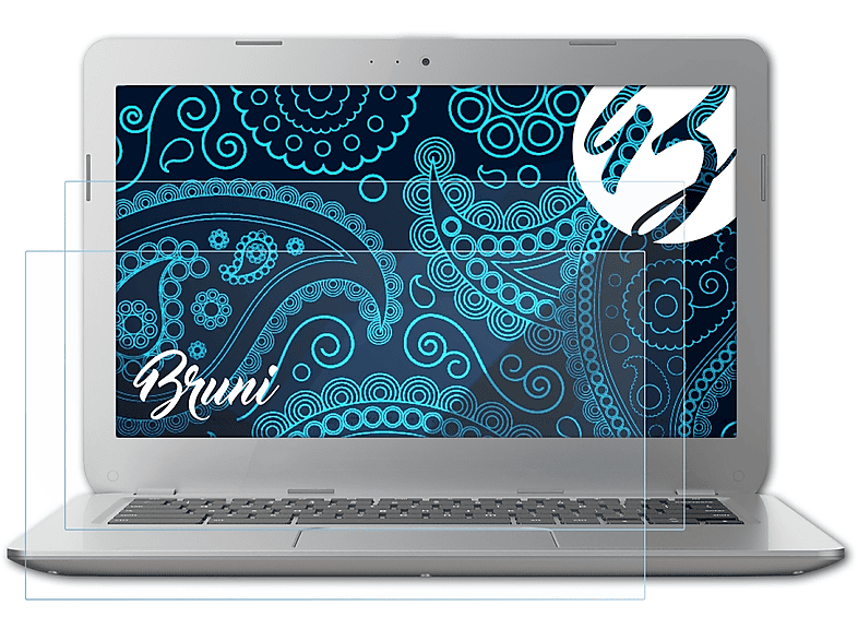 (Toshiba)) Chromebook BRUNI Basics-Clear (13.3 Inch) Schutzfolie(für 2x Google