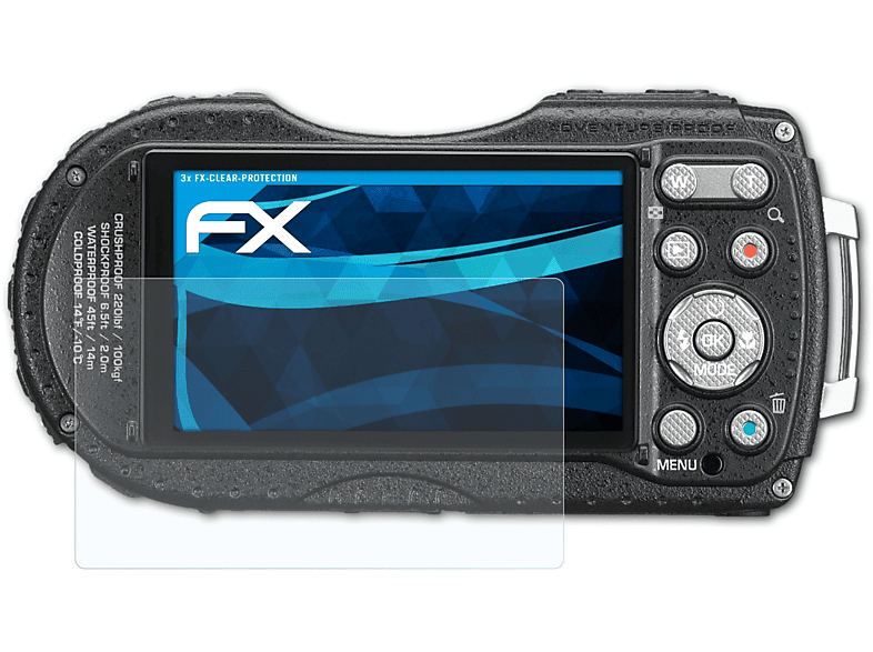 GPS) Ricoh ATFOLIX Displayschutz(für FX-Clear 3x WG-4