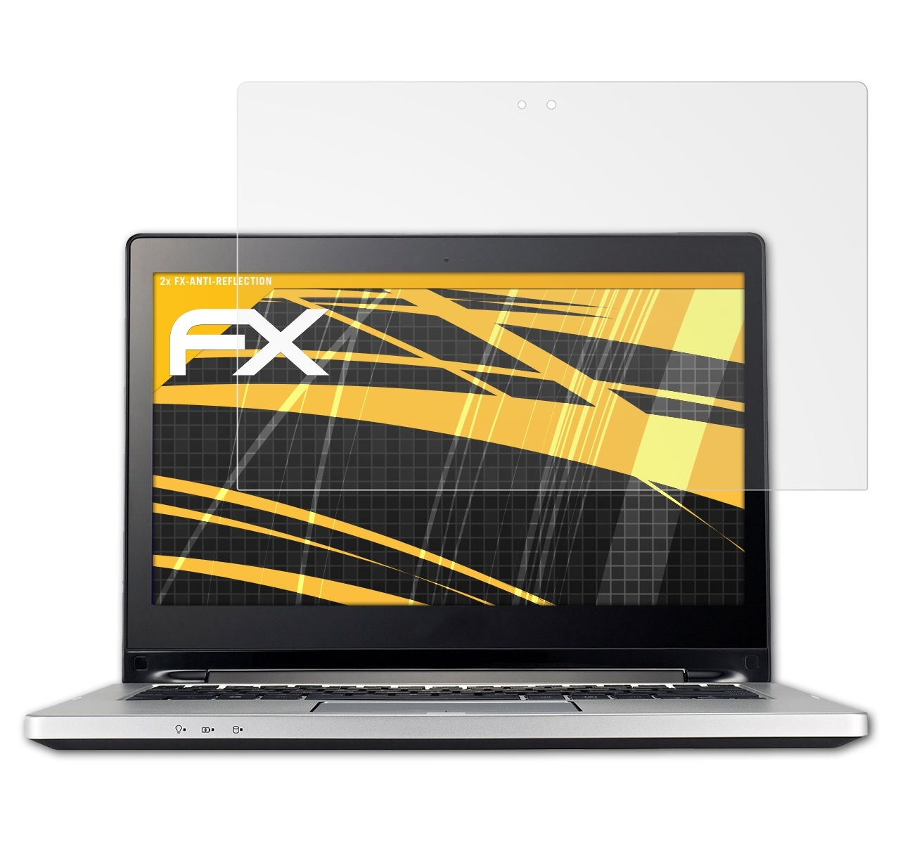 ATFOLIX 2x FX-Antireflex Displayschutz(für Asus (TP300)) Transformer Flip Book