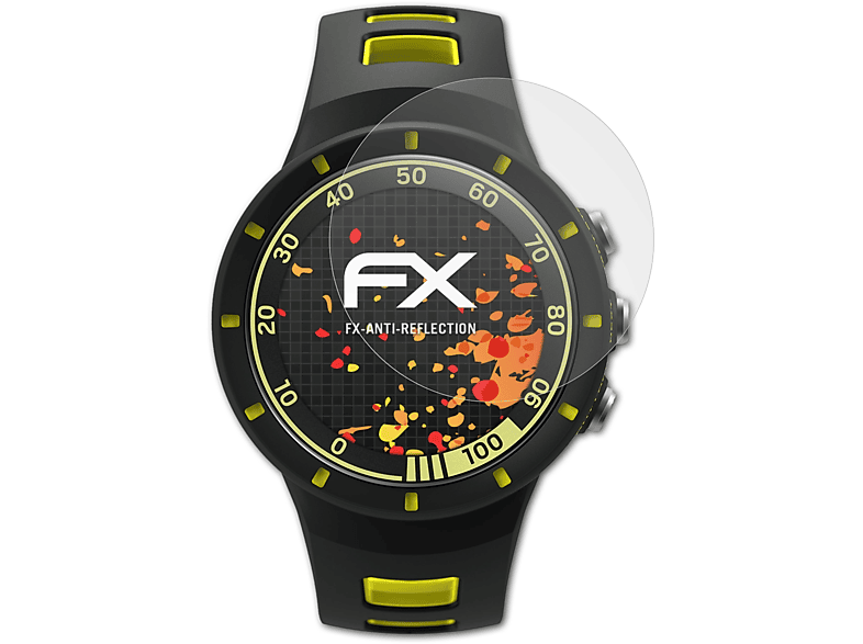 ATFOLIX Quest) Suunto FX-Antireflex 3x Displayschutz(für