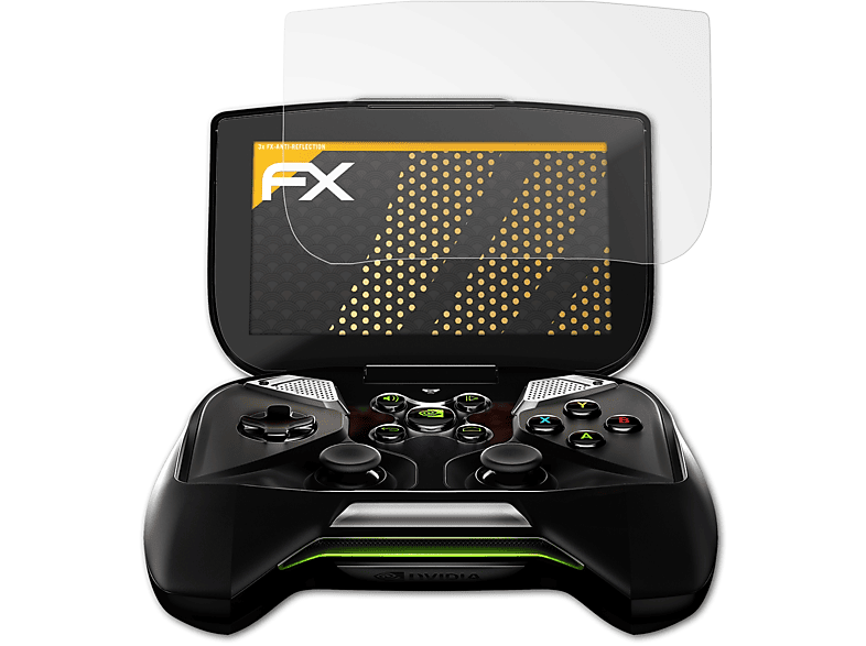 ATFOLIX 3x FX-Antireflex Displayschutz(für Nvidia Shield Portable)