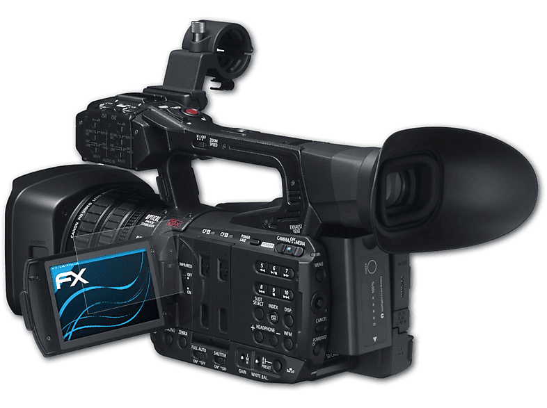 ATFOLIX 3x FX-Clear Displayschutz(für Canon XF200)