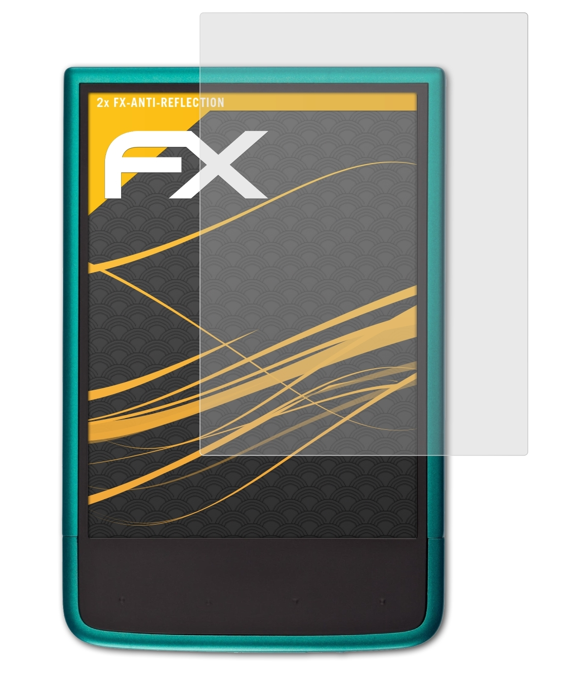 ATFOLIX 2x FX-Antireflex Displayschutz(für PocketBook Ultra)