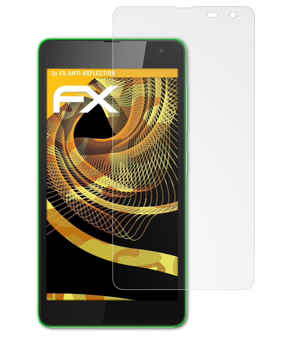 Displayschutz(für FX-Antireflex 535) 3x ATFOLIX Microsoft Lumia