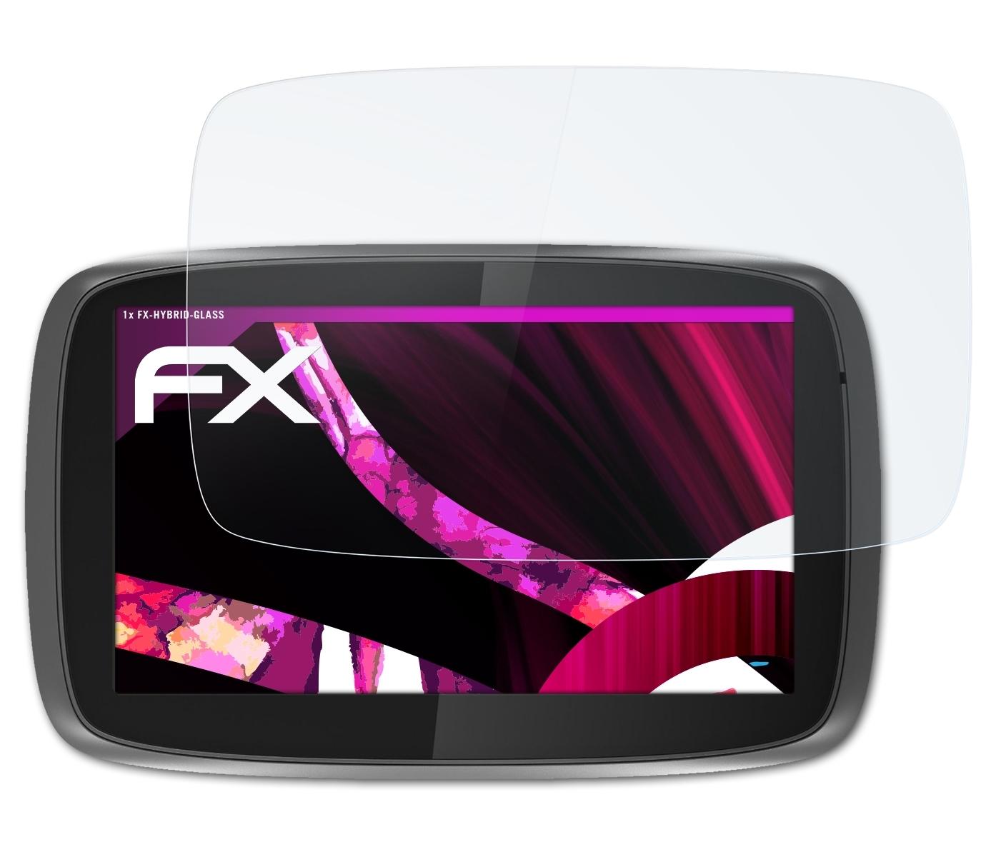 ATFOLIX FX-Hybrid-Glass Schutzglas(für TomTom 500 GO (2013))