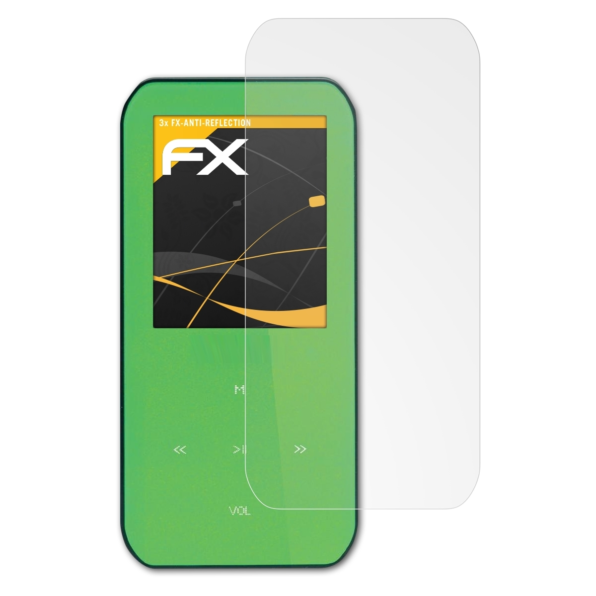 ATFOLIX 3x FX-Antireflex Xemio-655) Displayschutz(für Lenco