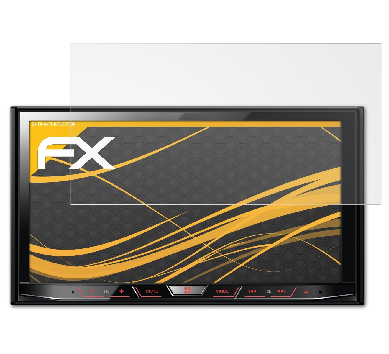 ATFOLIX 2x FX-Antireflex Displayschutz(für AVH-X8600BT) Pioneer