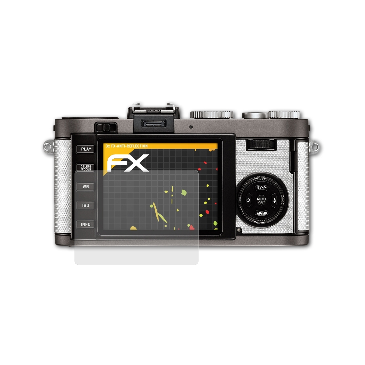 ATFOLIX 3x (Typ 102)) FX-Antireflex Displayschutz(für X-E Leica