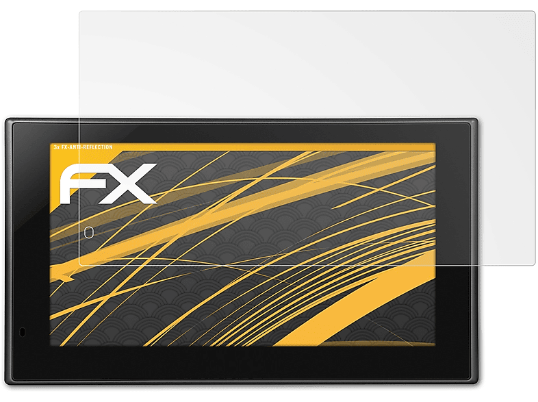 ATFOLIX 3x FX-Antireflex Displayschutz(für Garmin nüvi 2789 / 2799 (LM / LMT / Plus))